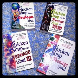 Bundle of 4 Chicken Soup for the Teenage Soul